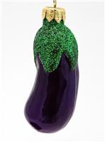 Елочное украшение Баклажан-1 16 15 038 01 ручная роспись 90мм уп.