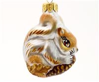 Елочное украшение Белочка-03 16 15 047 03 ручная роспись 78мм уп.