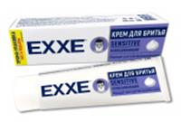 EXXE Крем для бритья 100 мл Sensitive д/чув кожи,, РОССИЯ, код 30334020012, штрихкод 462073997535, артикул