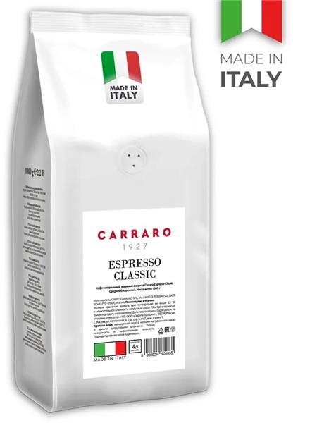 Кофе В Зернах Carraro carraro espresso classic 1000 г