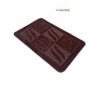 Коврик для ванной комнаты ZALEL 60*100 1-пр D.BROWN, Китай, код 08602060176 