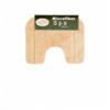 Коврик для унитаза Lux Border ПЛЮШ 45х55 Beige бежевый, Китай, код 08602060054 