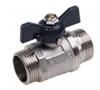 Кран шаровый 1/2ш/ш, бабочка, AQUALINK, КИТАЙ, код 0290202104, штрихкод , артикул