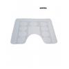 Коврик под унитаз Zalel B 45х55 WHITE, Китай, код 08602060128 