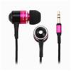 Проводные наушники внутриканальные Awei Q3 Pro PD Jack 3,5 (black/rose) 49062