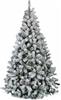 Искусственная ёлка Royal Christmas Flock Tree Promo PVC Hinged 150 см