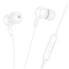 Проводные наушники с микрофоном внутриканальные Hoco M124 Wide Jack 3,5 (white) 225407
