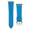 Ремешок - ApW18 Apple Watch 38/40/41мм кожаный на классической пряжке (blue) 85299