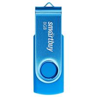Флэш накопитель USB 8 Гб Smart Buy Twist (blue) 212785