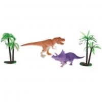 306072 Игрушка пластизоль набор динозавров. меняют цвет в воде. пак. с хэдером. ИГРАЕМ ВМЕСТЕ в кор., КИТАЙ, код 83512010049, штрихкод 461013673208, артикул 2007Z045-R