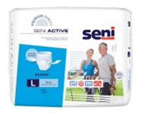 SENI ACTIVE Large 10 шт Впитывающие трусы SE-096-LA10-RU1, ПОЛЬША, код 54017020010, штрихкод 590051669091, артикул SE-096-LA10-RU1