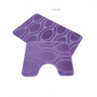 Набор ковриков для ванной комнаты ZALEL 60*100 2-пр LILAC сирень, Китай, код 08602060151 