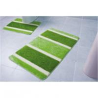 Набор ковриков для ванной комнаты ZALEL SILVER 60*100 2-пр GREEN, Китай, код 08602060168 