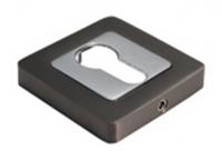 Накладка на цилиндр Morelli MH-KH-S55 GR/CP графит/хром, Китай, код 0350207147, штрихкод 460376579017, артикул 9011775