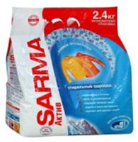 Sarma 2400 Порошок унив.для автомат.и ручн.стирки Горная свежесть Актив, РОССИЯ, код 30301050057, штрихкод 460069701026, артикул
