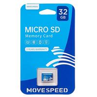 Карта флэш-памяти MicroSD 32 Гб Move Speed FT100 без адаптера (clacc 10) (black) 220865