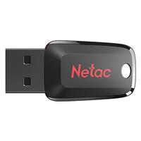 Флэш накопитель USB 128 Гб Netac U197 mini (black/red) 222598