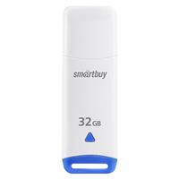 Флэш накопитель USB 32 Гб Smart Buy Easy (white) 220920