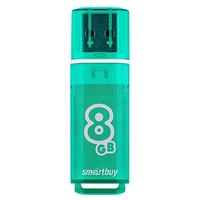 Флэш накопитель USB 8 Гб Smart Buy Glossy (green) 220917