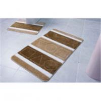 Набор ковриков для ванной комнаты ZALEL SILVER 60х100 2-пр BROWN, Китай, код 08602060167 