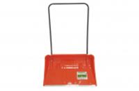 Скрепер для снега мет. ручка. на колёсиках 860*500 