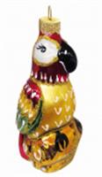 Елочное украшение Попугай на дереве , в подарочной упаковке, h-12 см, РОССИЯ, код 75009050163, штрихкод 463010929174, артикул АУ-206