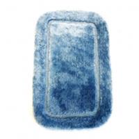 Коврик для ванной комнаты Lux Border ПЛЮШ 60х100 Light-blue светло-голубой, Китай, код 08602060034 