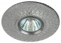 Светильник ЭРА декор c Led подсветкой MR16 DK LD33 SL/WH, прозрачный, Китай, код 05213150028, штрихкод 505618376371, артикул Б0036505