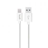 Кабель USB - Apple lightning budi M8J023 120см 2A (white) 70610