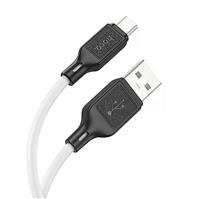 Кабель USB - micro USB Hoco X90 Cool 100см 2,4A (white) 220479