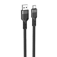 Кабель USB - Type-C Hoco U110 120см 3A (black) 220588