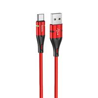 Кабель USB - Type-C Hoco U93 120см 3A (red) 220608