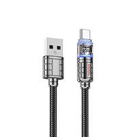 Кабель USB - Type-C Hoco U122 120см 3A (black) 221086
