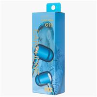 Проводные наушники с микрофоном - G10 (повр. уп.) Jack 3,5 (blue) 111915