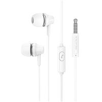 Проводные наушники с микрофоном внутриканальные Borofone BM74 Jack 3,5 (white) 217921
