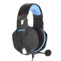 Компьютерная гарнитура Smart Buy SBHG-2000 RUSH VIPER игровая (black/blue) 213107
