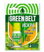 Искра Био (флакон 10 мл) Green Belt 120 шт/кор инсектицид (2 г/л авертина - N ), Россия, код 01808030011, штрихкод 460182600836, артикул 01-214