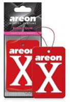 Ароматизатор AREON X-VERSION RED - Bubble Gum, БОЛГАРИЯ, код 07802010015, штрихкод 380003497404, артикул 704-AXV-014