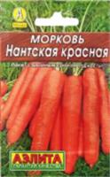 Морковь Нантская Красная (Аэлита) лидер, РОССИЯ, код 3130302666, штрихкод 460172906406, артикул