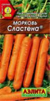 Семена Морковь Сластена 4г (двойной урожай) Аэлита, РОССИЯ, код 31303510051, штрихкод 460172912513, артикул