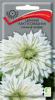 Цинния Снежный человек кактусовидная 0.4г(Поиск) цв, РОССИЯ, код 3130508324, штрихкод 460188702941, артикул