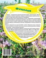 Сидерат Фацелия рядовая (упак. 0,5 кг) кор. 30шт Семена Приобья, Россия, код 31303210003, штрихкод 460713400152