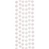Бусы на ёлку 2м Шарик средний d-8мм белый 556-351 (240)