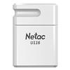 Флэш накопитель USB 32 Гб Netac U116 mini 3.0 (130 MB/s) (white) 219882