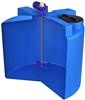 Емкость вертикальная ЭкоПром Т 3000 синий с лопастной мешалкой
