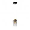 Подвес Escada 2118/1S E14*40W Black/Brass, Китай, код 0520601168, штрихкод 505037096845