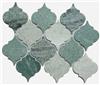 Мозаика мраморная однотонная ORRO mosaic LUX ROVENA GREEN (декор)