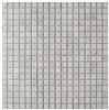 Мозаика мраморная однотонная ORRO mosaic STONE BIANCO CARRARA POL (30x30)