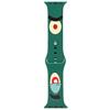 Ремешок - ApW01 Apple Watch 38/40/41 mm силикон (006) (green) 131617