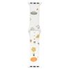 Ремешок - ApW01 Apple Watch 38/40/41 mm силикон (010) (white) 131621